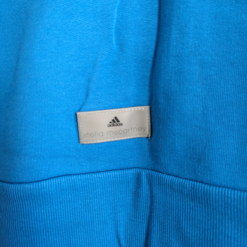 Adidas by Stella McCartney | Essential Zip-Hoody | Pool | Size S - Picture 6 of 9